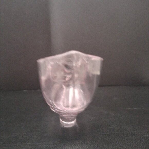 Light Pink Bow Glass Slipper 1876 Centennial Exposition Gillinder Sons 5"1/2 - Picture 6 of 14